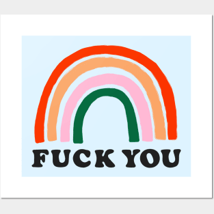 FUCK YOU Posters and Art